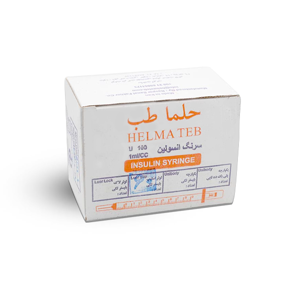 سرنگ انسولین لوئرلاک حلما گیج 29